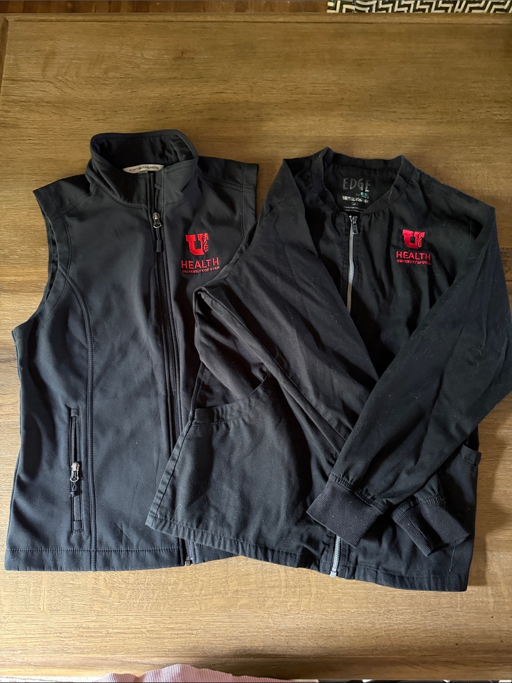 University of Utah Health Branded Jacket and Vest Set